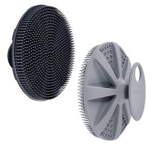 Soft Silicone Body Scrubber Shower Brush Handheld Cleansing Skin Brush